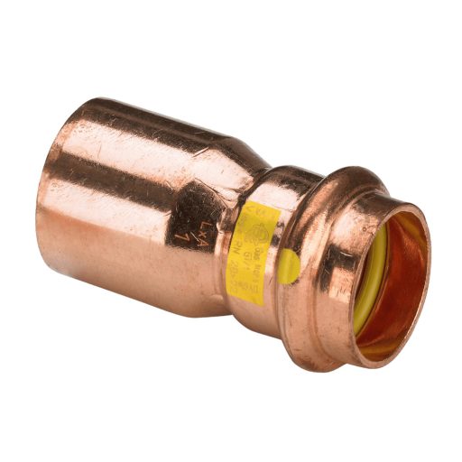 VIEGA 2615.1 Profipress G vörösréz szűkítő, gázra, 1 tokos, 22-15mm