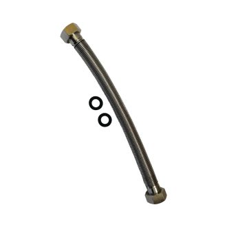   Nyújtható inox flexibilis bordáscső 20 - 40 cm, 3/4" BB