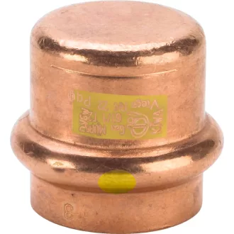 Viega Profipress G vörösréz gáz préskupak préspofa horonnyal és sárga jelöléssel, 35 mm