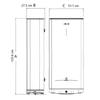 ARISTON Velis Pro 100 EU ERP villanybojler