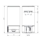 X ARISTON Lydos Hybrid 100 literes hőszivattyús villanybojler