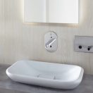 Grohe Eurosmart Cosmopolitan E fali Infrás mosdócsaptelep keverőegységgel és állítható hőmérséklet-korlátozóval