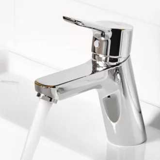 KLUDI Pure&Easy 60 króm mosdócsaptelep egykaros fogantyúval és automata leeresztő szeleppel