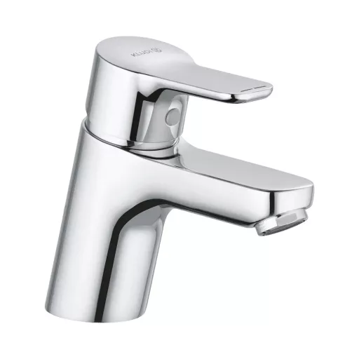 KLUDI Pure & Easy 60 króm mosdócsaptelep egykaros oldalnézetből