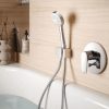 KLUDI Pure&Easy falsík alatti kád- zuhany csaptelep látható rész