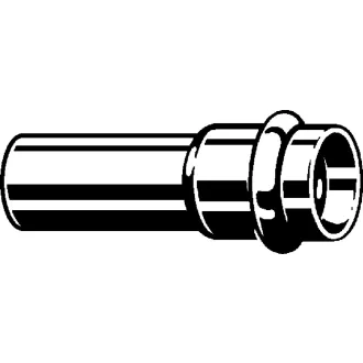 Viega Profipress G vörösöntvény átmeneti idom bedugóvéggel, sárga gázjelöléssel, 28 mm