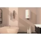 Ariston PRO1 ECO 120 literes villanybojler falra szerelve fürdőszobában