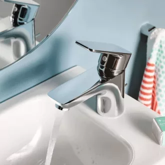 KLUDI Pure&Style 60 króm mosdócsaptelep egykaros karral és leeresztő húzókával