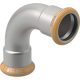 GEBERIT Mapress 2 tokos 90° Therm inox ív hűtésre/fűtésre, 22mm