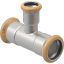 GEBERIT Mapress Therm inox szűkített T-idom, hűtésre/fűtésre, 28x22x28mm