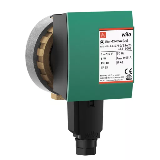 WILO Star-Z NOVA cirkulációs szivattyú, 84 mm, 1/2", 230V