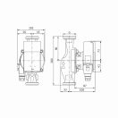 WILO Atmos Pico 25/1-8 keringető szivattyú 6/4", 180 mm
