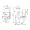 WILO Yonos Pico 25/1-8 keringető szivattyú, 180 mm, 6/4"
