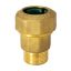 X TECNOVIELLE KPE réz külső menetes átmeneti idom, 25mmx3/4"K