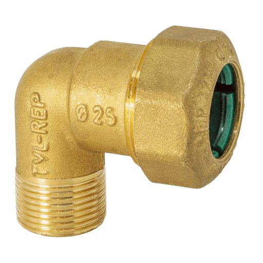 X TECNOVIELLE KPE réz könyök, 25mmx3/4"K