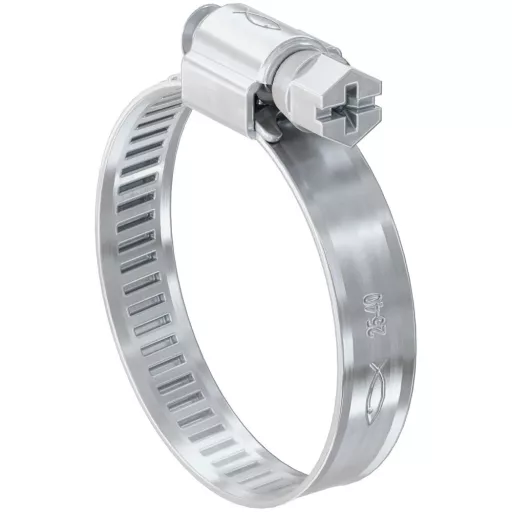 FISCHER SGS 9 rozsdamentes W2 tömlőbilincs, 60-80mm