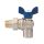 TECNOVIELLE sarok golyóscsap 3/4" KB