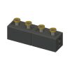 FixTrend C90/2F 2 körös acél osztó-gyűjtő hőszigeteléssel, 5/4"