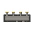 FixTrend C90/2F 2 körös acél osztó-gyűjtő hőszigeteléssel, 5/4"