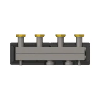   FixTrend C90/2F 2 körös acél osztó-gyűjtő hőszigeteléssel, 5/4"