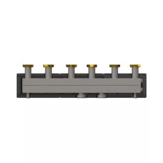   FixTrend C90/3F 3 körös acél osztó-gyűjtő hőszigeteléssel, 5/4"