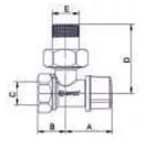 arco-teide-sarok-visszatero-radiatorszelep-meretrajz