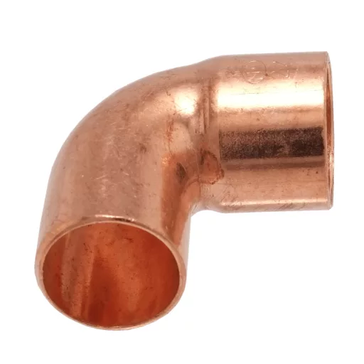 IBP 5092 forrasztható réz könyök 90°-os, egy tokos kivitel, 35 mm