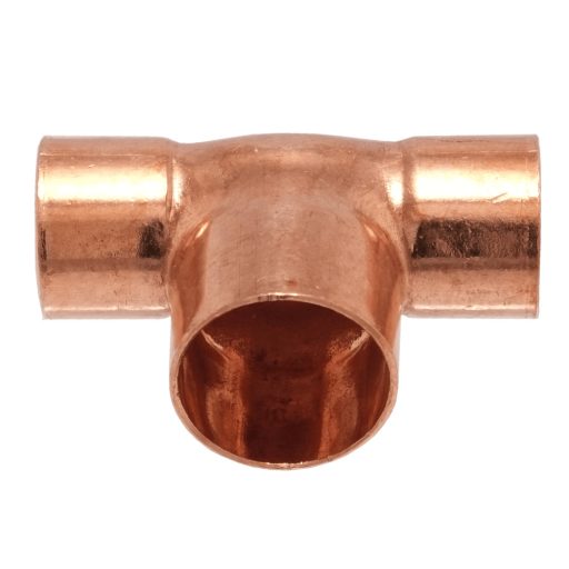 IBP 5130R forrasztható réz szűkített T-idom, 15x18x15mm