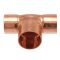 IBP 5130R forrasztható réz szűkített T-idom, 15x18x15mm