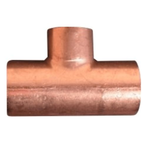 IBP 5130R forrasztható réz szűkített T-idom, 18x15x15mm