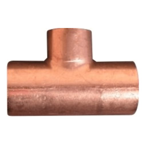 IBP 5130R forrasztható réz szűkített T-idom, 28x18x22mm