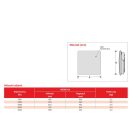 X ATLANTIC F19 D ERP elektromos konvektor mechanikus termosztáttal, lábbal, 1500W