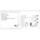 X ATLANTIC Loria Duo 6003 R32 levegő-víz hőszivattyú beépített HMV tárolóval, 3 kW
