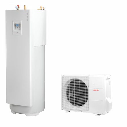 ATLANTIC Loria Duo 6006 R32 levegő víz hőszivattyú beépített HMV tárolóval, 6 kW