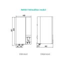 Atlantic Alfea Extensa A.I. 8 levegő-víz hőszivattyú, 8 kW