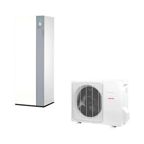 Atlantic Alfea Extensa A.I. 8 Duo levegő-víz hőszivattyú beépített HMV tárolóval, 8 kW