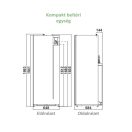 Atlantic Alfea Extensa A.I. 10 Duo levegő-víz hőszivattyú beépített HMV tárolóval, 10 kW