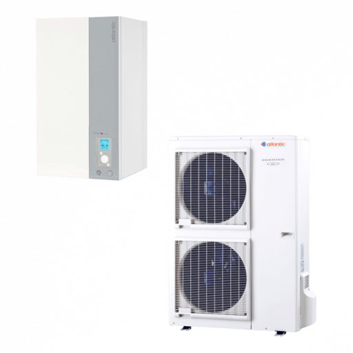 X ATLANTIC Alfea Excellia A.I.14 levegő víz hőszivattyú csőkígyós fűtési hőcserélővel, 14 kW