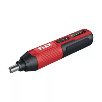 FLEX SD 5-300 4.0 C akkus csavarhúzó piros-fekete, hatszög befogással, LED töltésjelzővel