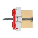FISCHER Duotec Nylon billenőhorog gipszkartonhoz, 4.5 - 5x20mm 