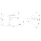 mofem_mambo_pro_mosdo_csaptelep_leeresztoszelep_nelkul_meretrajz