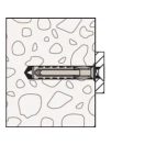 FISCHER SX Plus univerzális dübel, 10x80mm