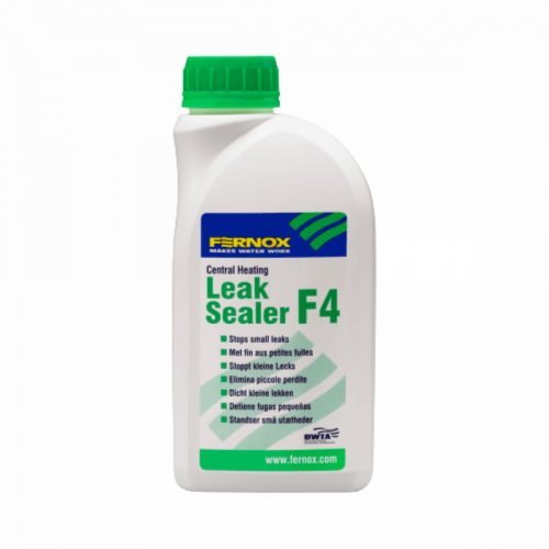FERNOX Leak Sealer F4 szivárgás tömítő folyadék 100 liter vízhez, 500