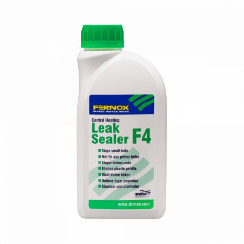 FERNOX Leak Sealer F4 szivárgás tömítő folyadék 100 liter vízhez, 500 ml