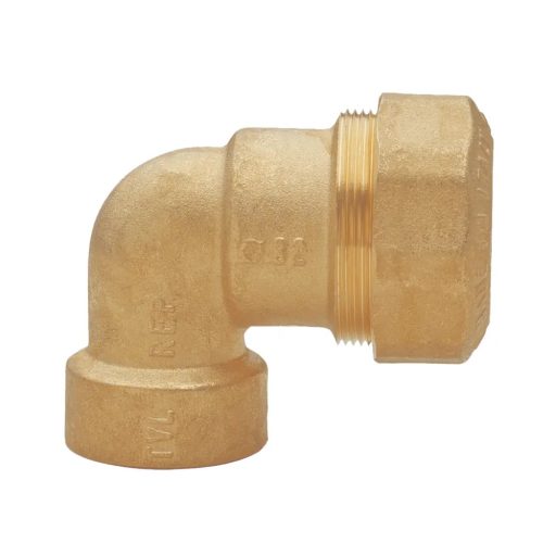 TECNOVIELLE KPE réz könyök, 20mmx1/2"B
