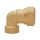 TECNOVIELLE KPE réz könyök, 25mmx3/4"B
