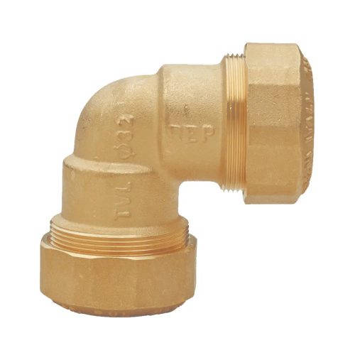 TECNOVIELLE KPE réz könyök, 25x25mm
