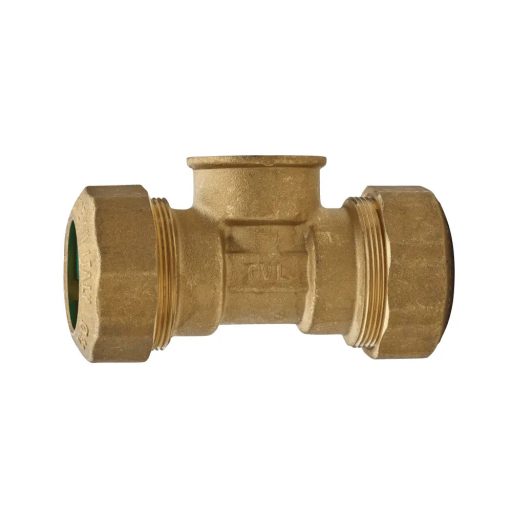 TECNOVIELLE KPE réz T-idom, 20mmx1/2"Bx20mm