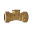 TECNOVIELLE KPE réz T-idom, 25mmx3/4"Bx25mm
