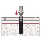 FISCHER S8 D 70 WCR WC és szaniter rögzítő szett